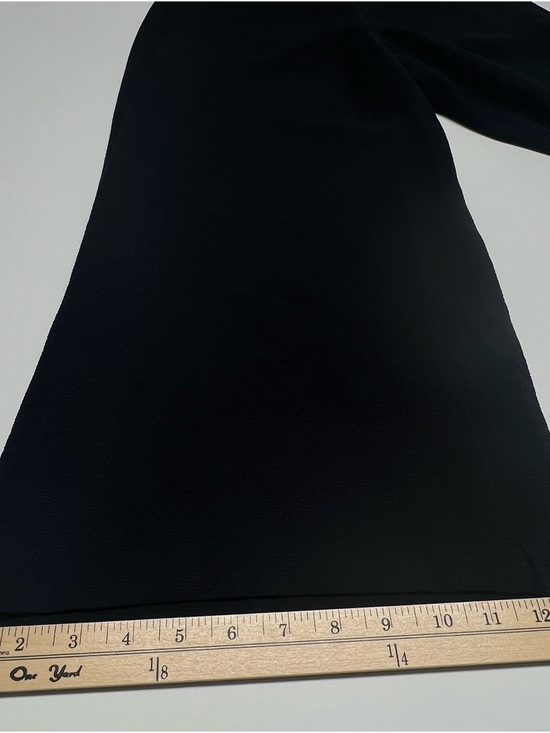 MM.LAFLEUR Dark Navy Wide Leg Pants Size 6 Career Office Workwear - Picture 9 of 10